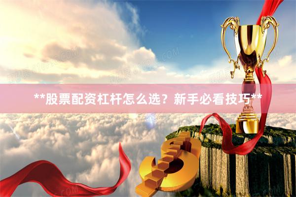 **股票配资杠杆怎么选？新手必看技巧**